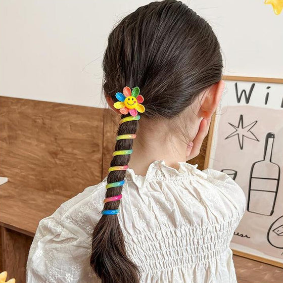 Bunte Telefondraht-Haarbänder für Kinder