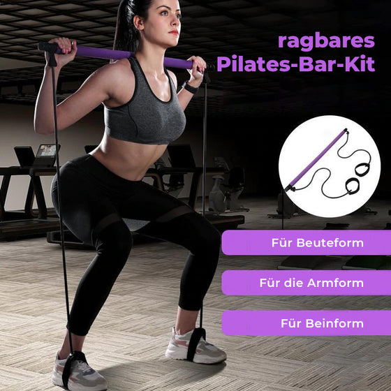 Tragbares Pilates-Bar-Kit