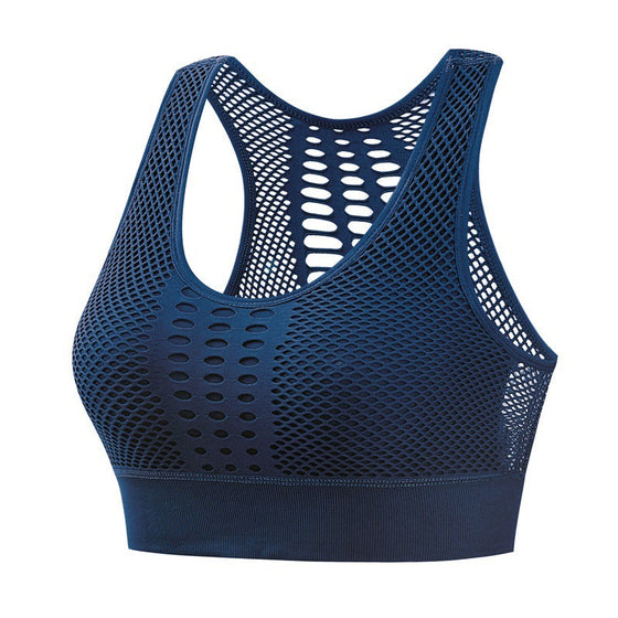 Atmungsaktive Mesh-Sport-BH