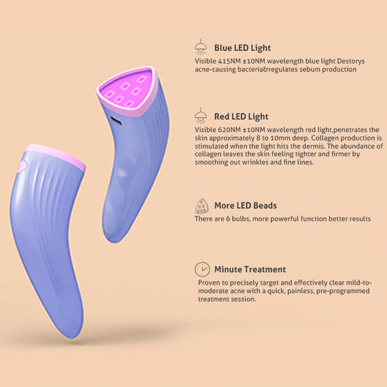 LED-Gesichtslichttherapiegerät