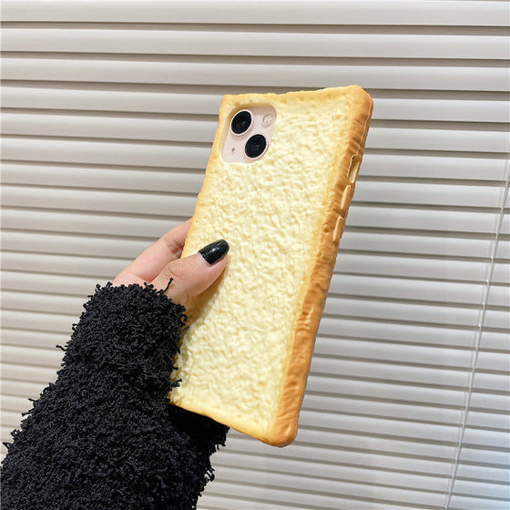 Weiche Toast-iPhone-Hülle aus Silikon