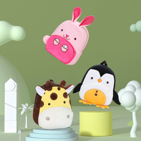 Cartoon-Tierrucksack für Kinder