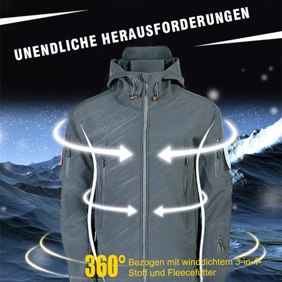 Wind- und wasserdichte Jacke (Herren)