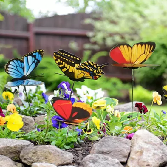 Dekorative Schmetterlinge