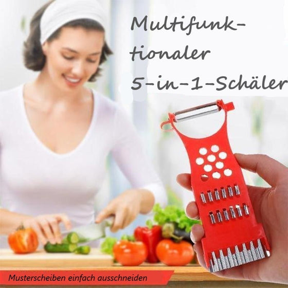 5-in-1 Multifunktionaler Sparschäler