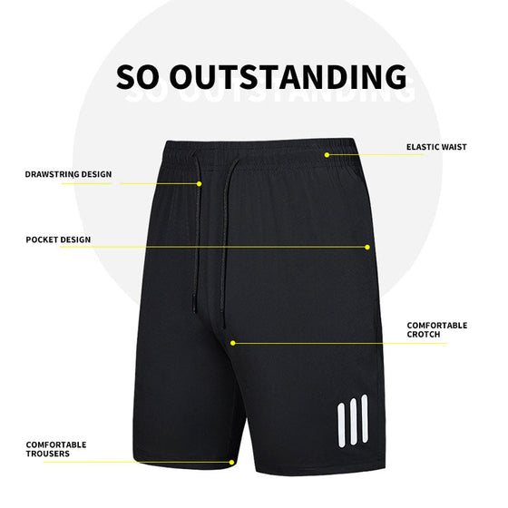 Sommerliche elastische Sportshorts