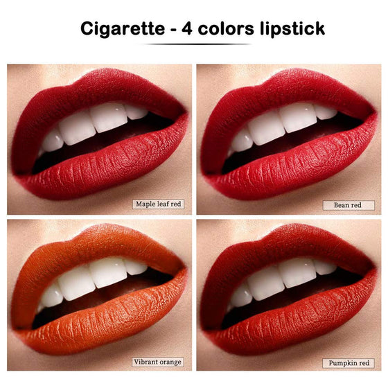 Matte Cigarette Lipstick Pack Set