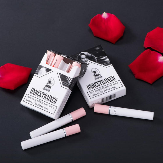 Matte Cigarette Lipstick Pack Set