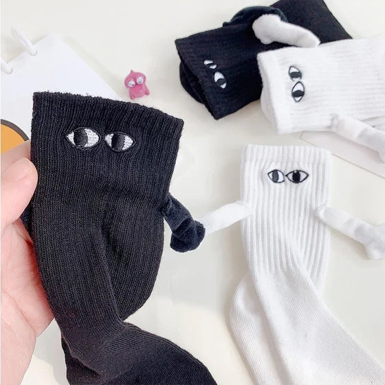 Lustige magnetische Socken