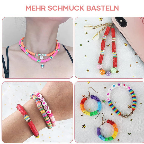 Tonperlen-Armband-Bausatz