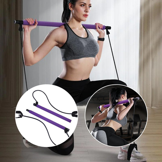 Tragbares Pilates-Bar-Kit