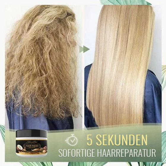 Sofortige Keratin-Haarreparaturmaske