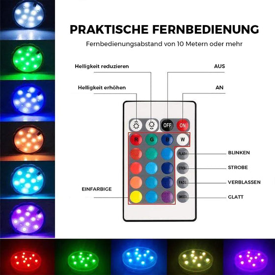 Tauchfähige LED-Poolbeleuchtung