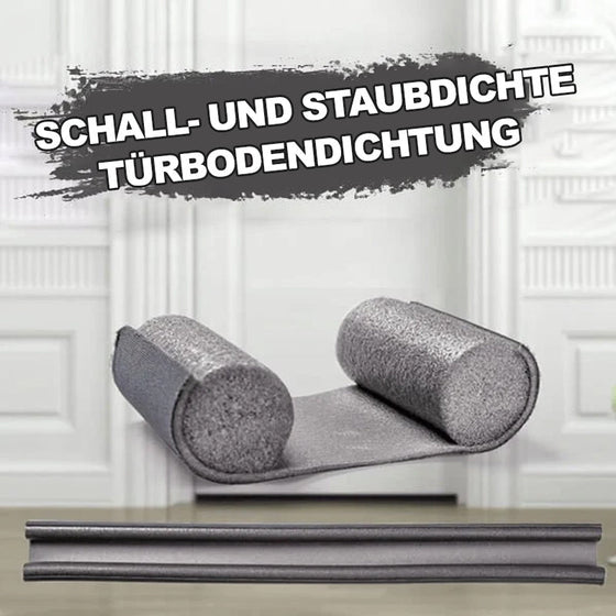 Schall- und staubdichte Türbodendichtung