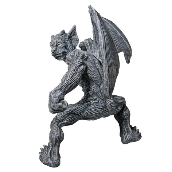 Drachengeflügelter Gargoyle-Zaunaufhänger