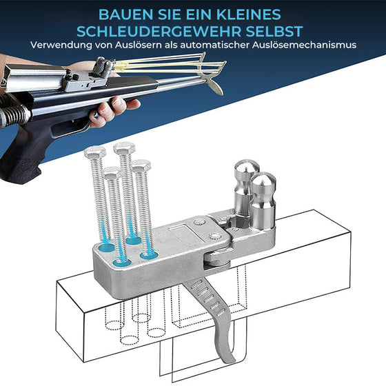 Auslösevorrichtung für Schleuderstreuer aus Legierung