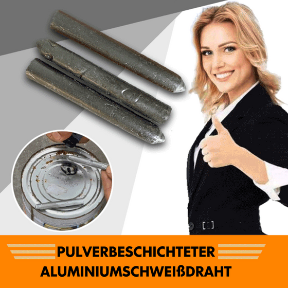 Pulverbeschichteter Aluminiumschweißdraht