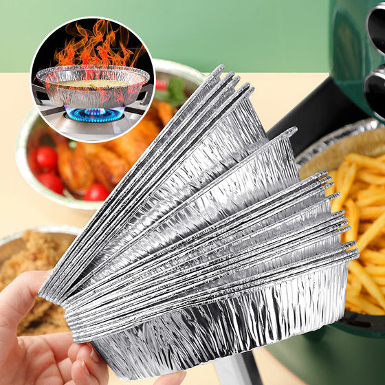 Wiederverwendbare Auskleidungen für Luftfritteusen aus Aluminiumfolie