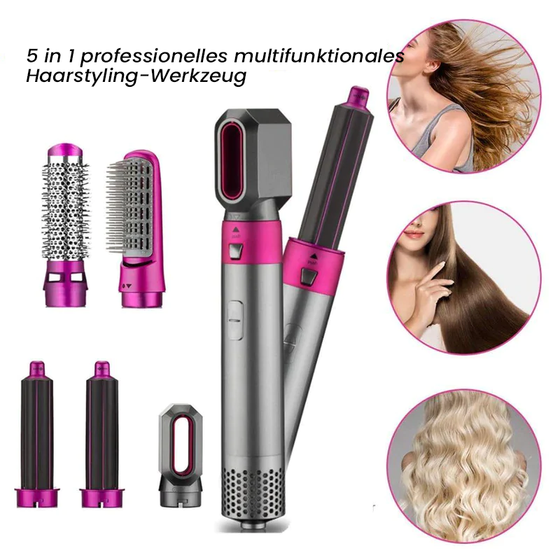 5 in 1 professionelles multifunktionales Haarstyling-Werkzeug