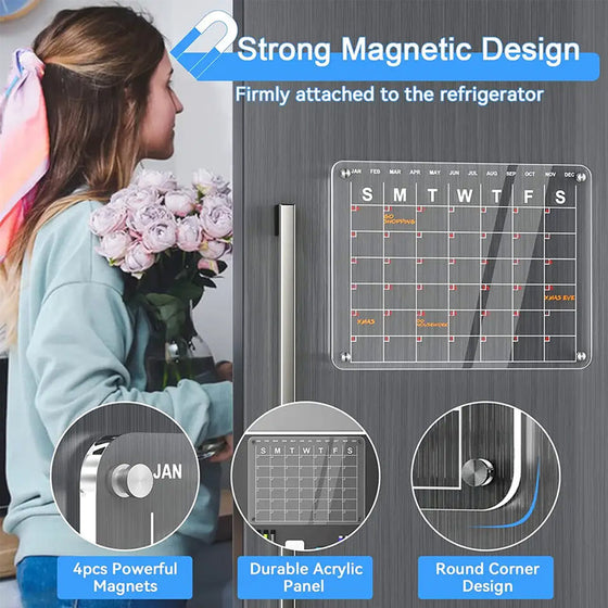 Magnetischer Kühlschrankkalender