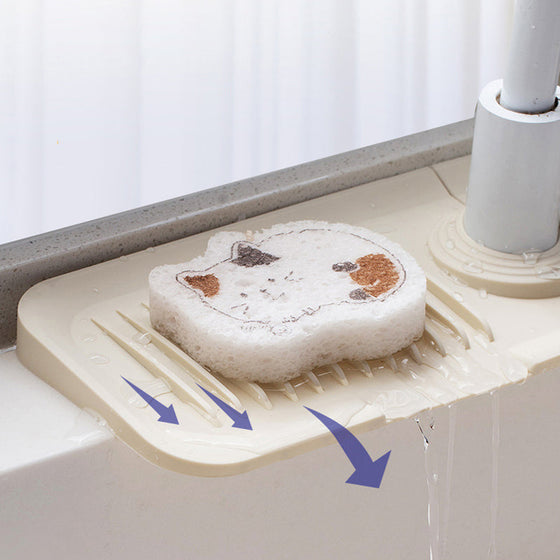 Silikon-Spülbecken Wasserhahn Spritzschutzmatte