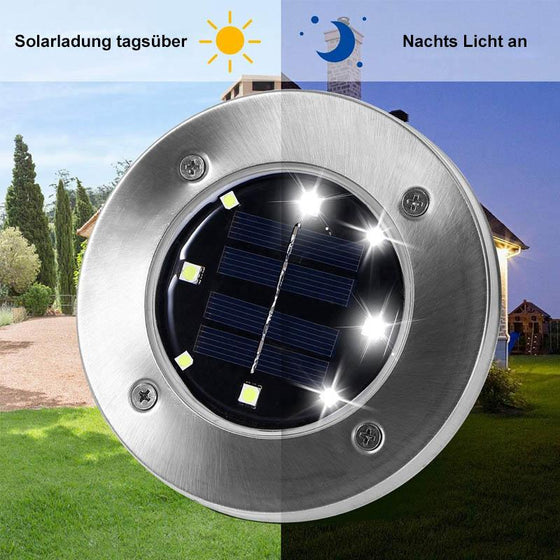 LED Solar Stehlampe