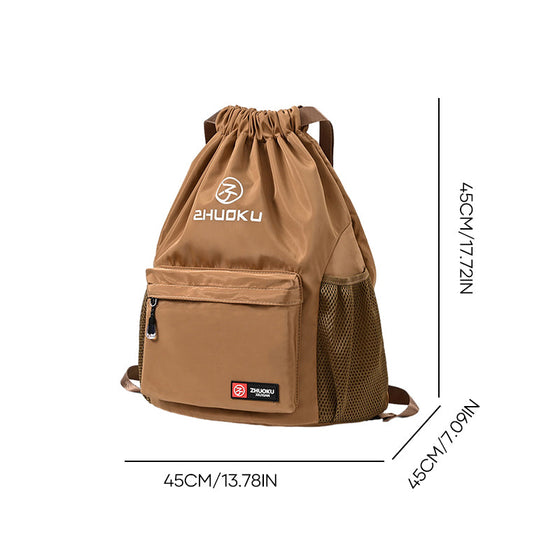 Casual Sport Kordelzug Rucksack