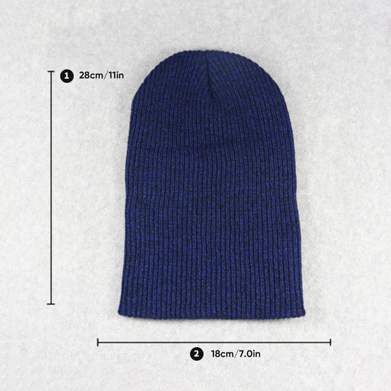 No Brim Unisex Winter warme Strickmütze