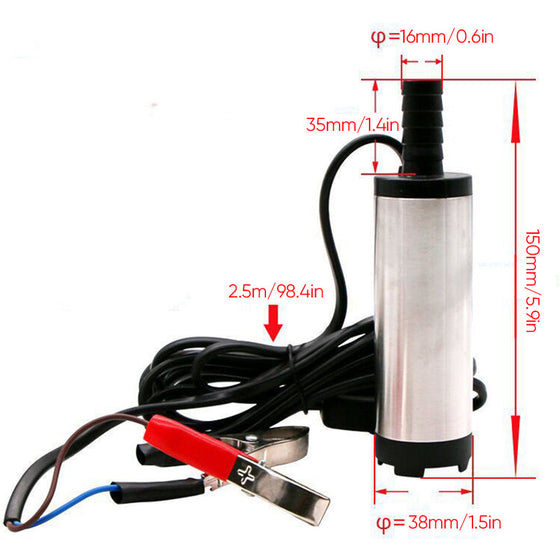 Elektrische Mikrokraftstoffpumpe aus Aluminiumlegierung