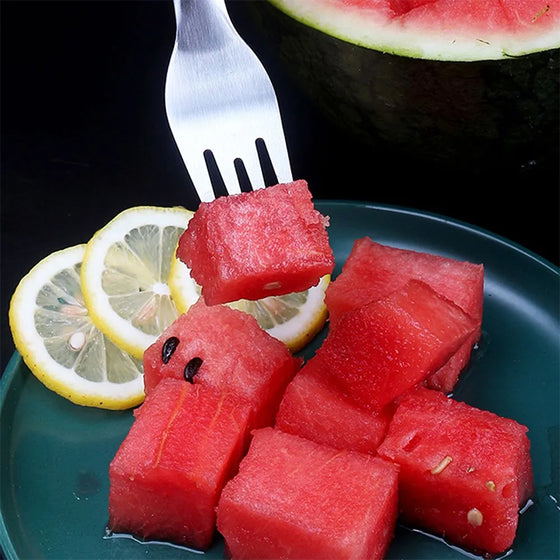 2-in-1-Wassermelonen-Gabelschneider