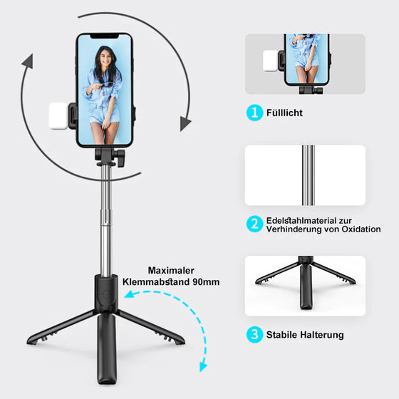 6 in 1 kabellose Bluetooth-Handyhalterung