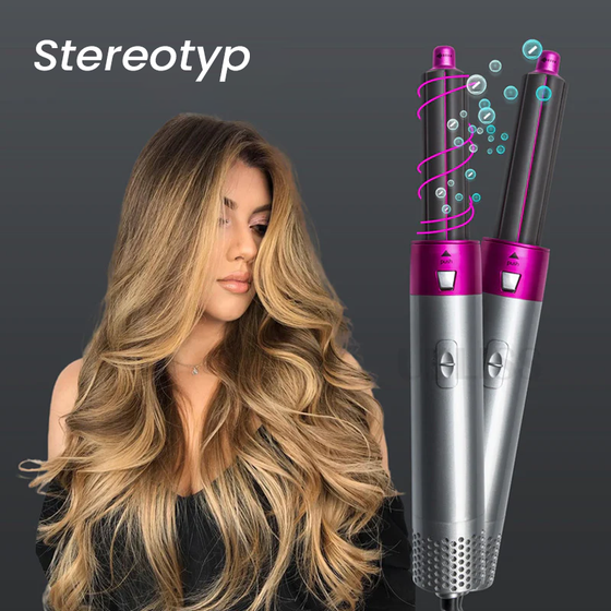 5 in 1 professionelles multifunktionales Haarstyling-Werkzeug