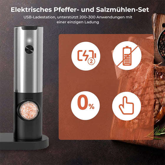 Elektrische All-In-One Gewürzmühle