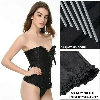 Body Shaper Bustier mit Schnürung für Damen