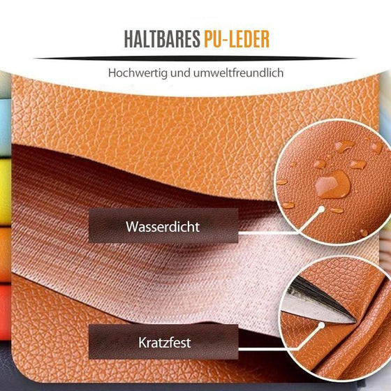 Selbstklebender Patch zur Lederreparatur