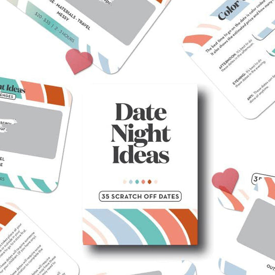 Lustiges und abenteuerliches Date-Night-Ideen-Spielset