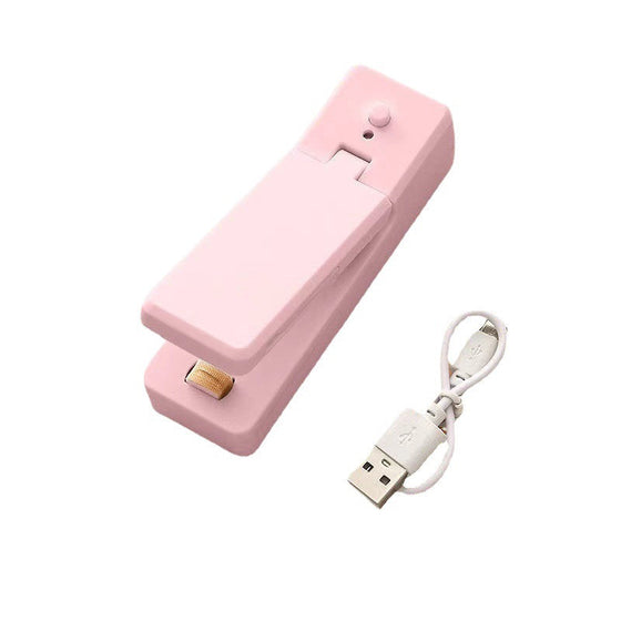2 in 1 USB aufladbare Mini-Beutelschweißmaschine mit Schneidemesser