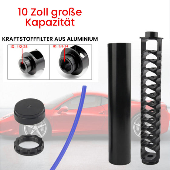 Für Napa 4003 Wix 24003 - 1/2-28 5/8-24 Kraftstofffilter Aluminium-Lösungsmittelfalle