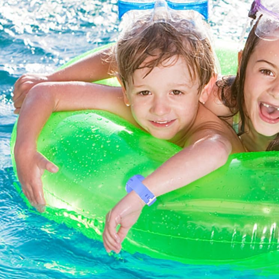 Wasserdichtes Anti-Verlust-Armband aus Silikon für Kinder