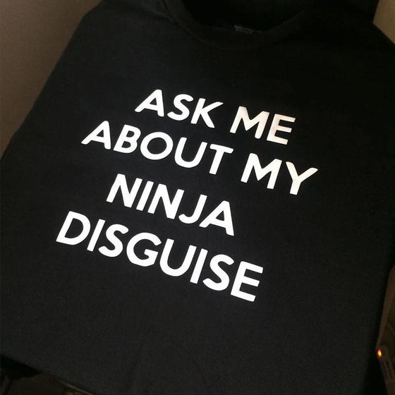 Ninja-Verkleidungs-T - Shirt