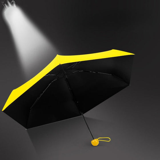 Mini-Satchel-Karten-Kapselform-Regenschirm