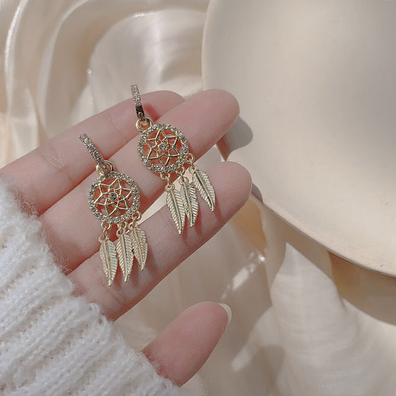 Dreamcatcher Dangle Earrings