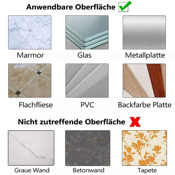 Transparente Schraubenhaken, 10 Stücke