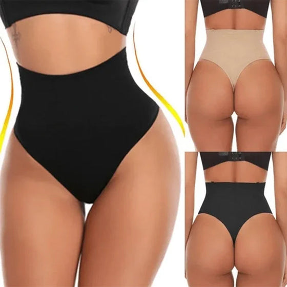 Tanga zur Bauchkontrolle mit hoher Taille