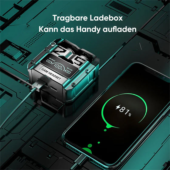 Rauschunterdrückung Kabelloser In-Ear-Bluetooth-Kopfhörer mit niedriger Latenz