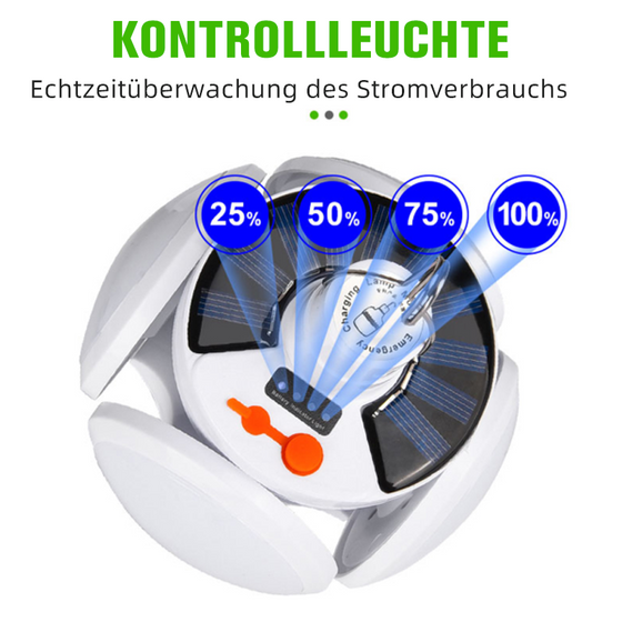 LED Solar Faltbares Fußballlicht