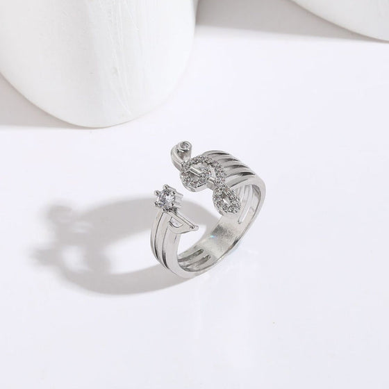 Musiknote Symbol Ring