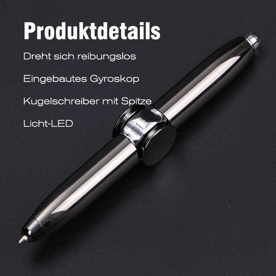 Drehbarer Druckreduzierstift mit LED-Licht