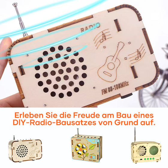 Kinder-Bastelradio-Modell