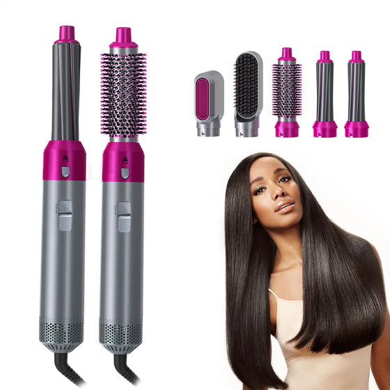 5 in 1 professionelles multifunktionales Haarstyling-Werkzeug